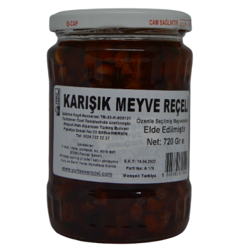Karışık Meyve Reçeli 720 Gr