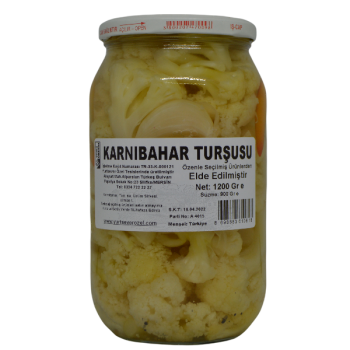 Beyaz Karnabahar Turşusu...